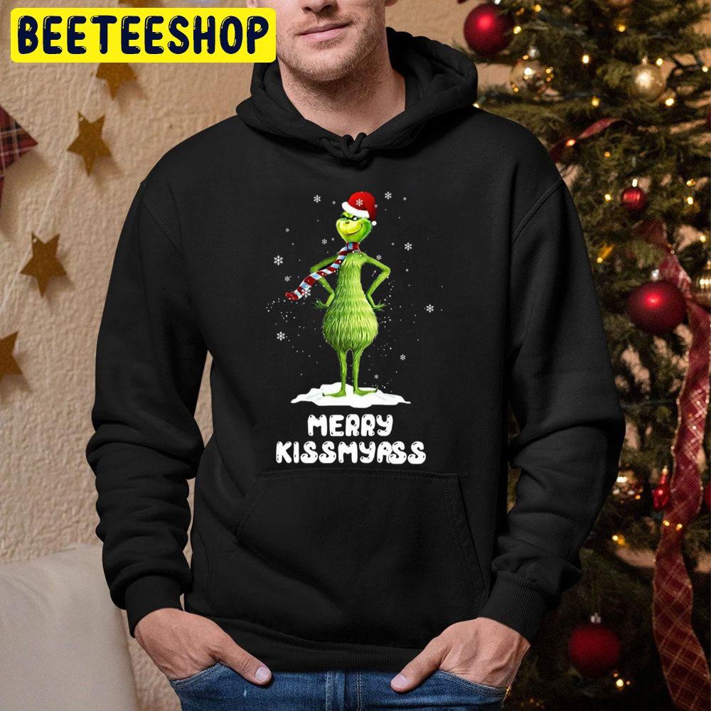 Woa Merry Kissmyrss Grinch Christmas Trending Unisex Hoodie Woa Merry Kissmyrss Grinch Christmas Trending Unisex Hoodie