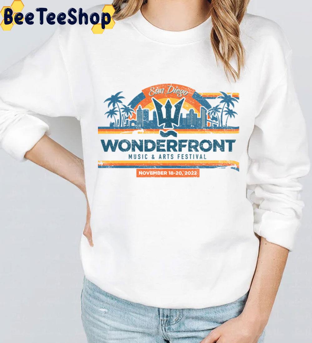 Wonderfront Music And Arts Festival San Diego November 18-20 2022 Trending Unisex Sweatshirt Wonderfront Music And Arts Festival San Diego November 18-20 2022 Trending Unisex Sweatshirt