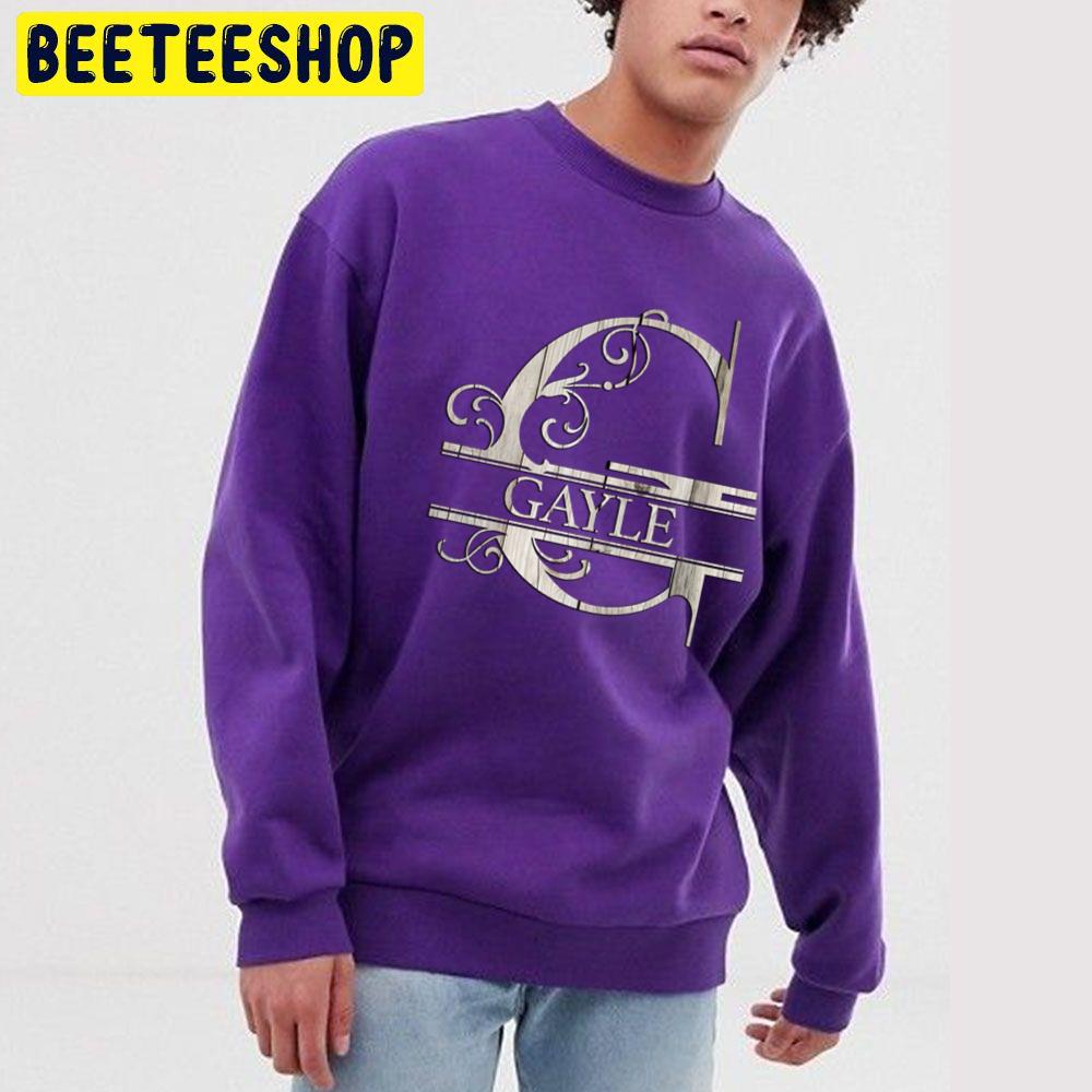 Wood Style Monogram Letter G The Gayle Trending Unisex Sweatshirt Wood Style Monogram Letter G The Gayle Trending Unisex Sweatshirt