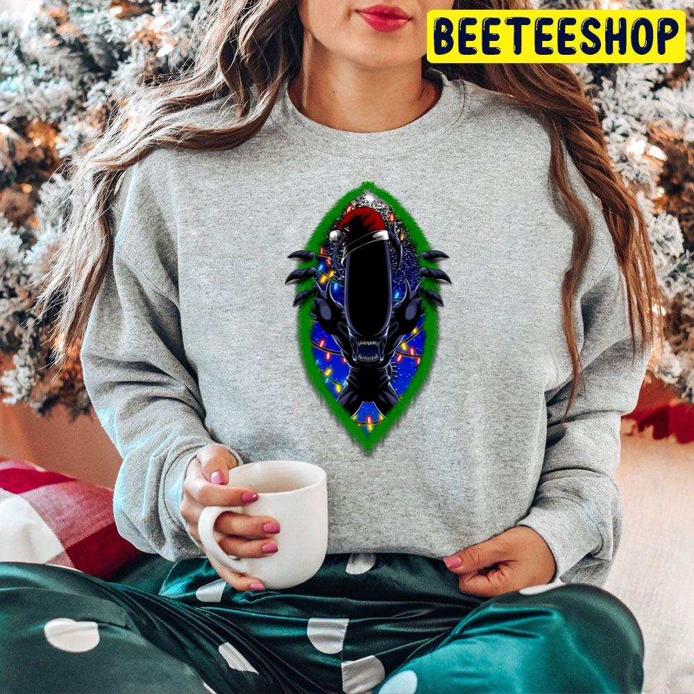 Xenomorph Christmas Trending Unisex Hoodie Xenomorph Christmas Trending Unisex Hoodie