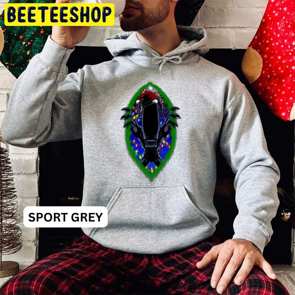 Xenomorph Christmas Trending Unisex Hoodie Xenomorph Christmas Trending Unisex Hoodie