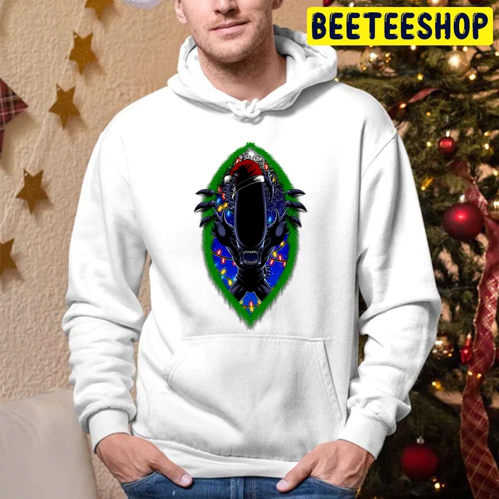 Xenomorph Christmas Trending Unisex Hoodie Xenomorph Christmas Trending Unisex Hoodie
