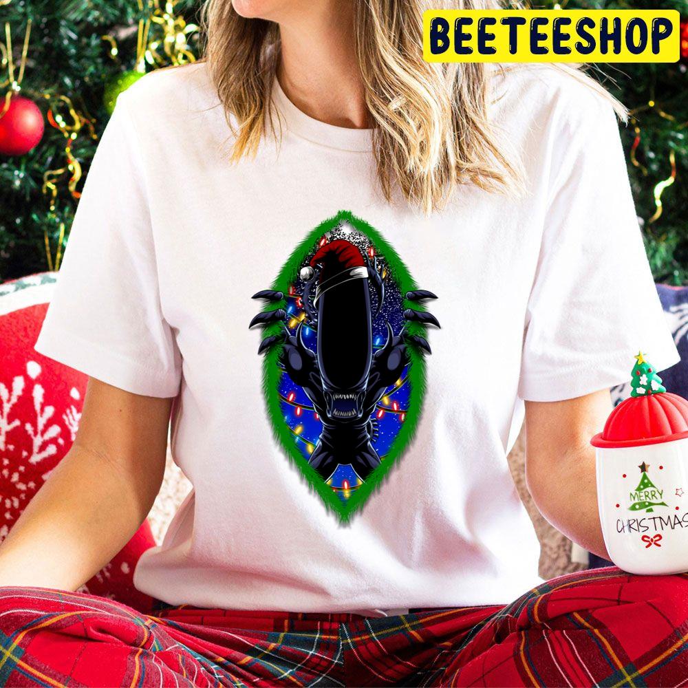 Xenomorph Christmas Trending Unisex Hoodie Xenomorph Christmas Trending Unisex Hoodie
