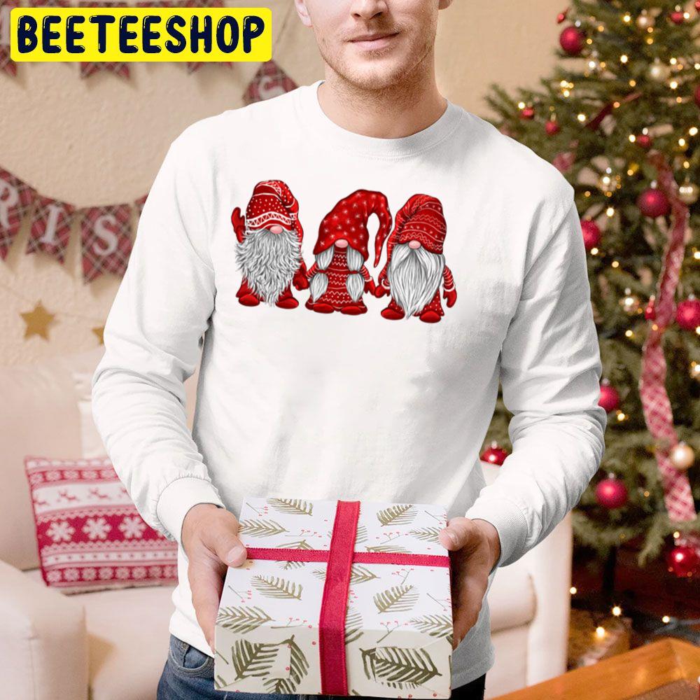 Xmas Hanging With Red Gnomies Santa Christmas Dwarf Matching Family Friends Trending Unisex Hoodie Xmas Hanging With Red Gnomies Santa Christmas Dwarf Matching Family Friends Trending Unisex Hoodie