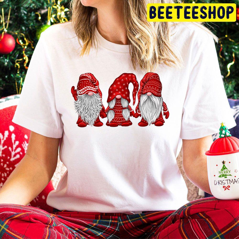 Xmas Hanging With Red Gnomies Santa Christmas Dwarf Matching Family Friends Trending Unisex Hoodie Xmas Hanging With Red Gnomies Santa Christmas Dwarf Matching Family Friends Trending Unisex Hoodie