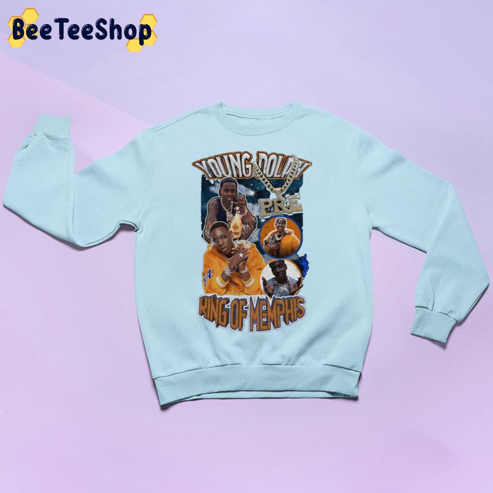 Young Dolph King Of Memphis Trending Unisex Sweatshirt Young Dolph King Of Memphis Trending Unisex Sweatshirt