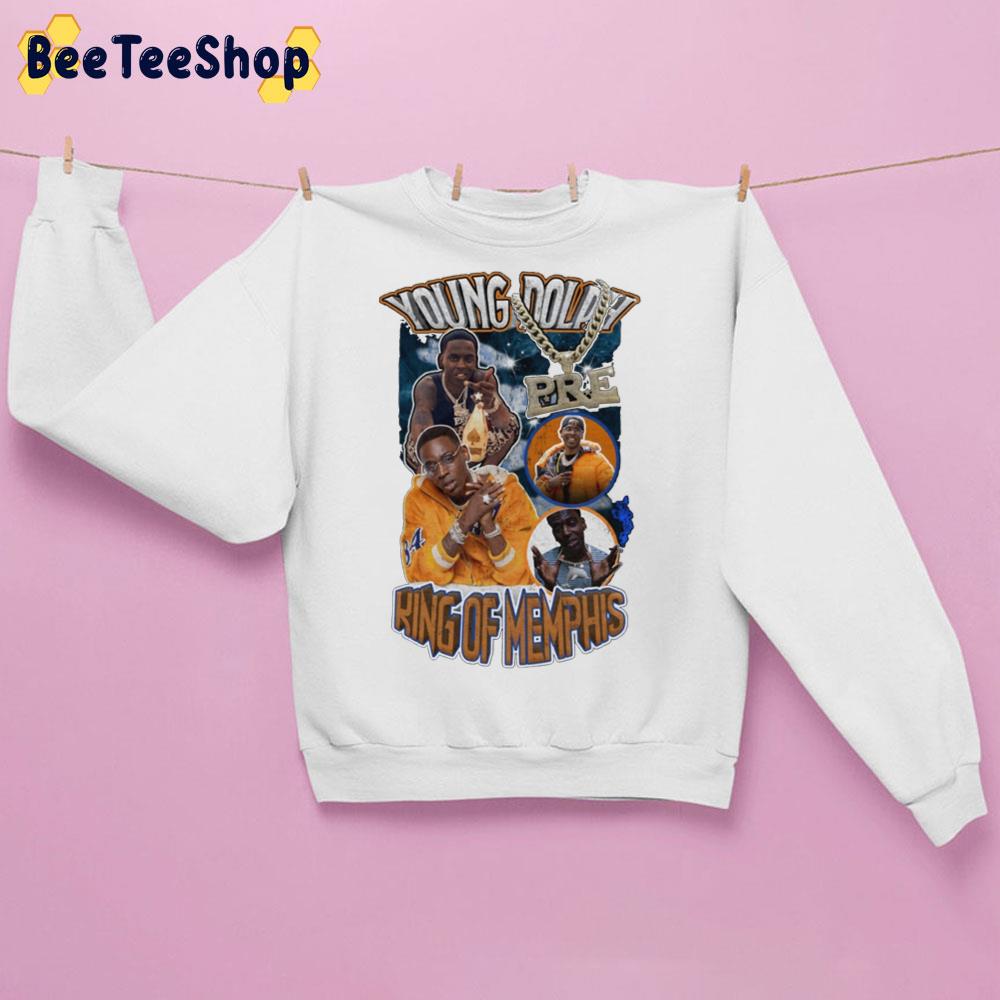 Young Dolph King Of Memphis Trending Unisex Sweatshirt Young Dolph King Of Memphis Trending Unisex Sweatshirt
