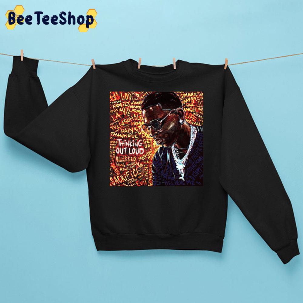Young Dolph Thinking Out Loud Trending Unisex Sweatshirt Young Dolph Thinking Out Loud Trending Unisex Sweatshirt
