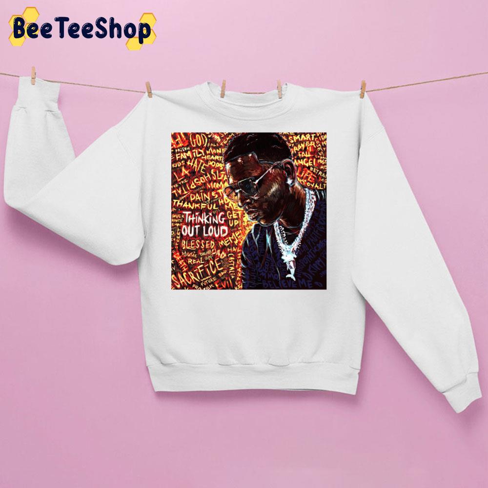 Young Dolph Thinking Out Loud Trending Unisex Sweatshirt Young Dolph Thinking Out Loud Trending Unisex Sweatshirt