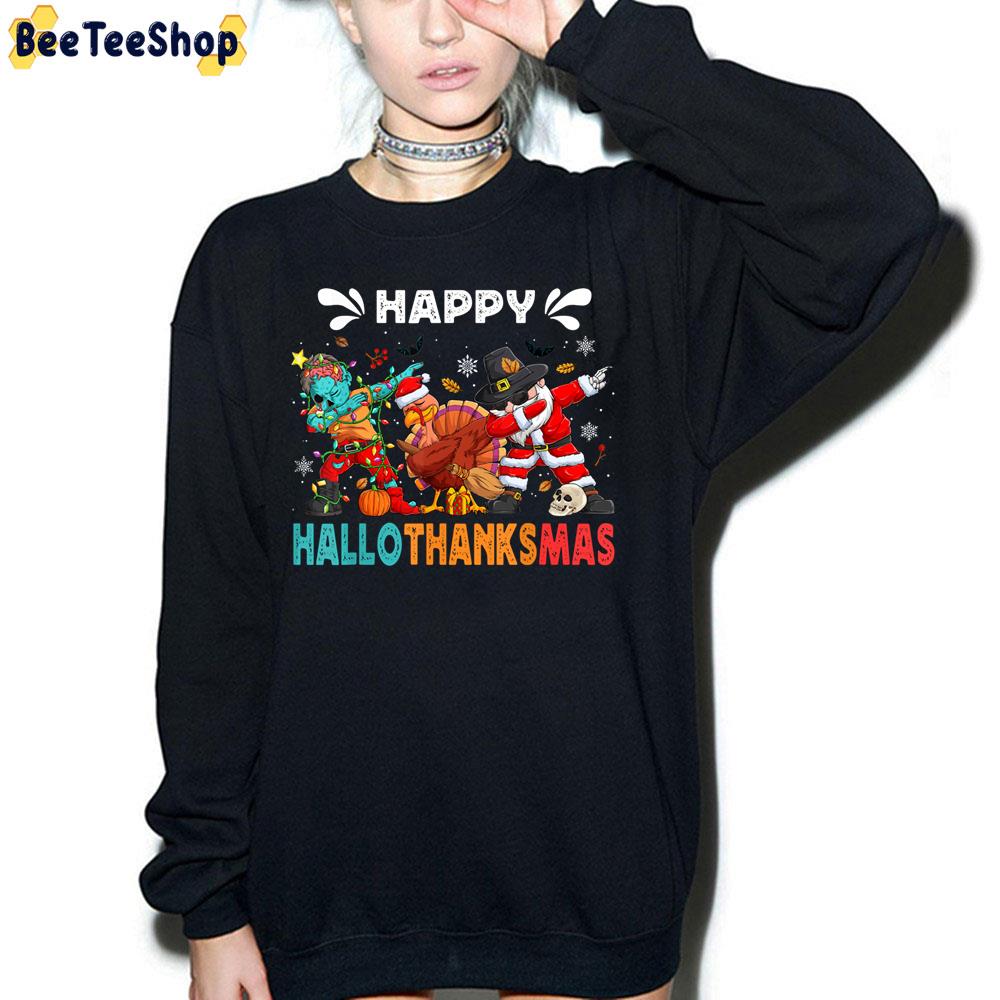 Zombie Turkey And Santa Halloween Thanksgiving Christmas Trending Unisex Sweatshirt Zombie Turkey And Santa Halloween Thanksgiving Christmas Trending Unisex Sweatshirt