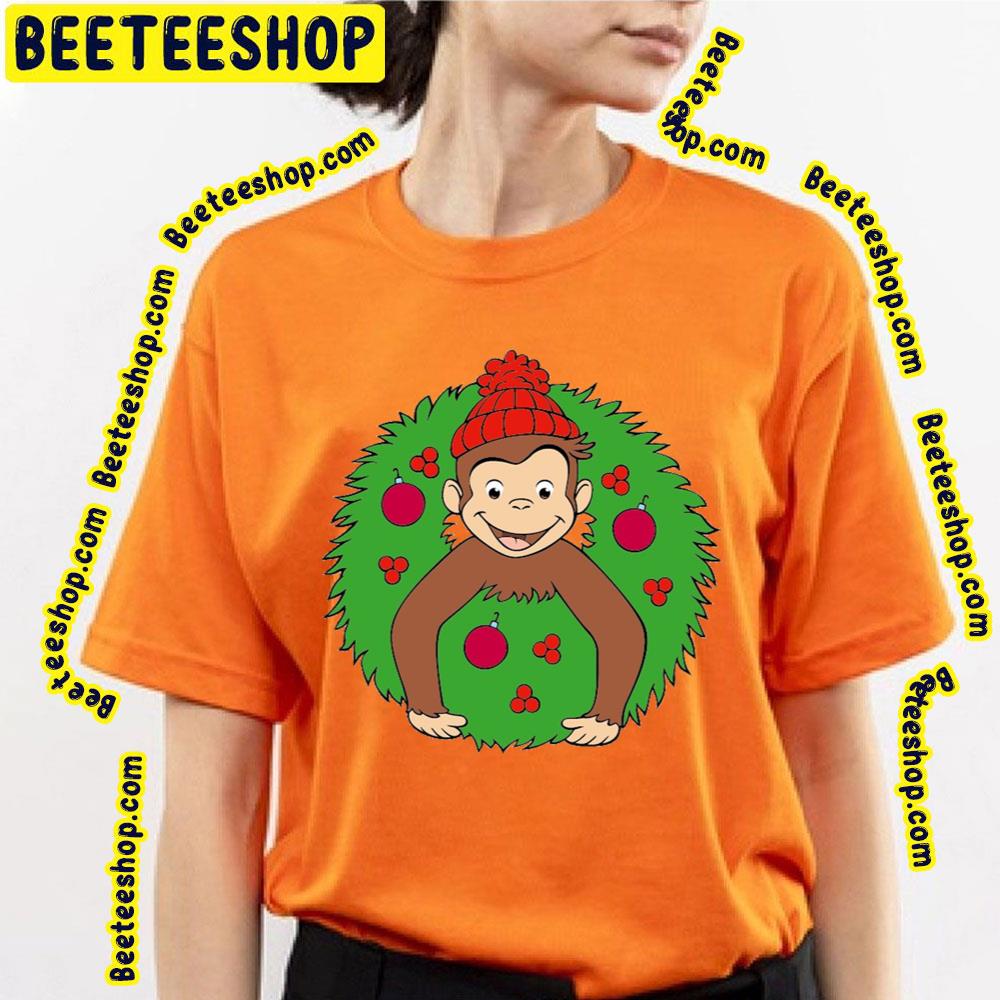 2009 Curious George A Very Monkey Christmas Unisex Shirt 2009 Curious George A Very Monkey Christmas Unisex Shirt