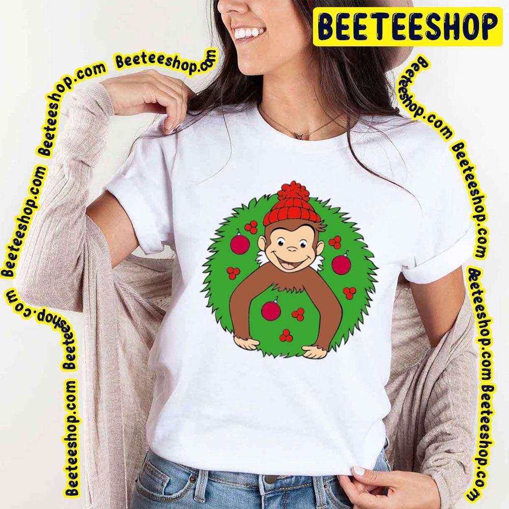 2009 Curious George A Very Monkey Christmas Unisex Shirt 2009 Curious George A Very Monkey Christmas Unisex Shirt