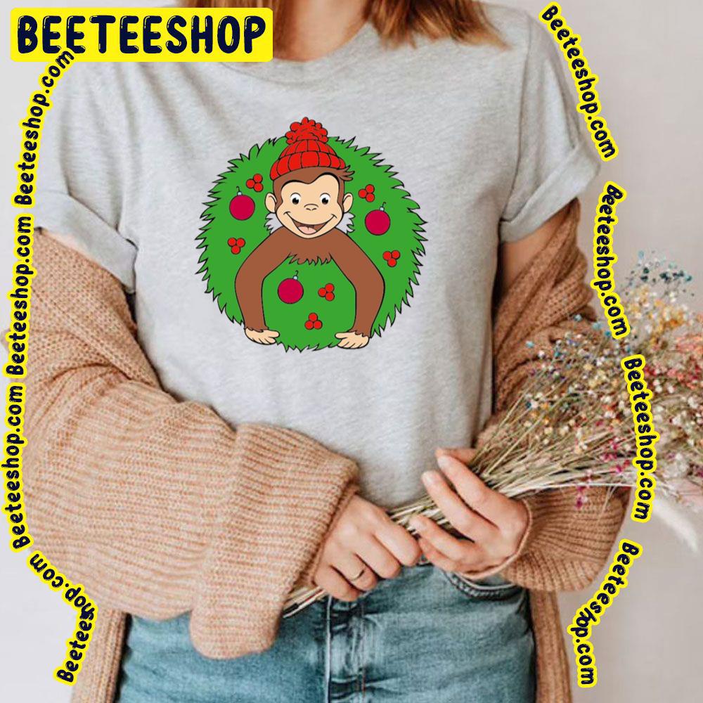 2009 Curious George A Very Monkey Christmas Unisex Shirt 2009 Curious George A Very Monkey Christmas Unisex Shirt