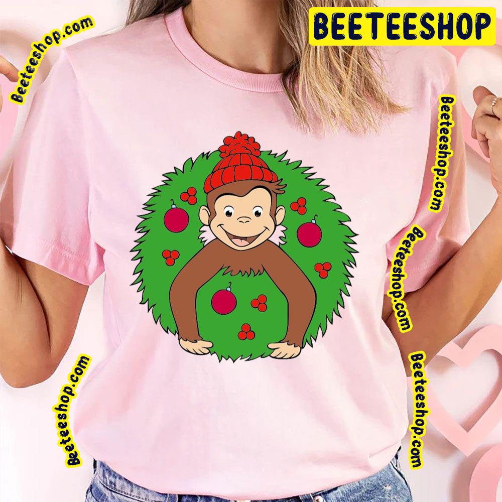 2009 Curious George A Very Monkey Christmas Unisex Shirt 2009 Curious George A Very Monkey Christmas Unisex Shirt