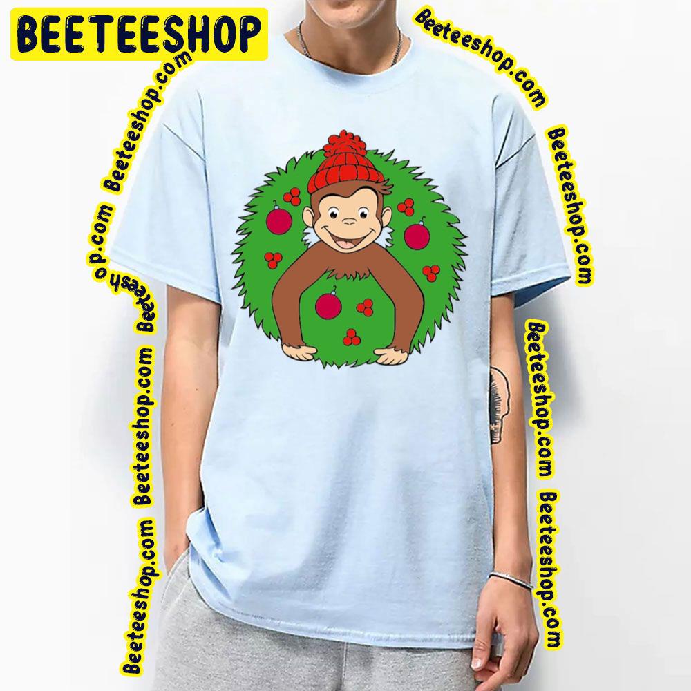2009 Curious George A Very Monkey Christmas Unisex Shirt 2009 Curious George A Very Monkey Christmas Unisex Shirt