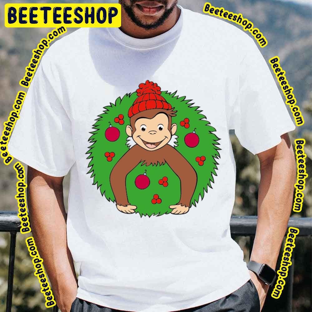 2009 Curious George A Very Monkey Christmas Unisex Shirt 2009 Curious George A Very Monkey Christmas Unisex Shirt