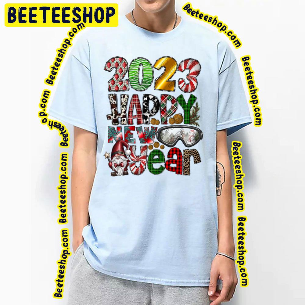 2023 Happy New Year Trending Unisex T-Shirt 2023 Happy New Year Trending Unisex T-Shirt