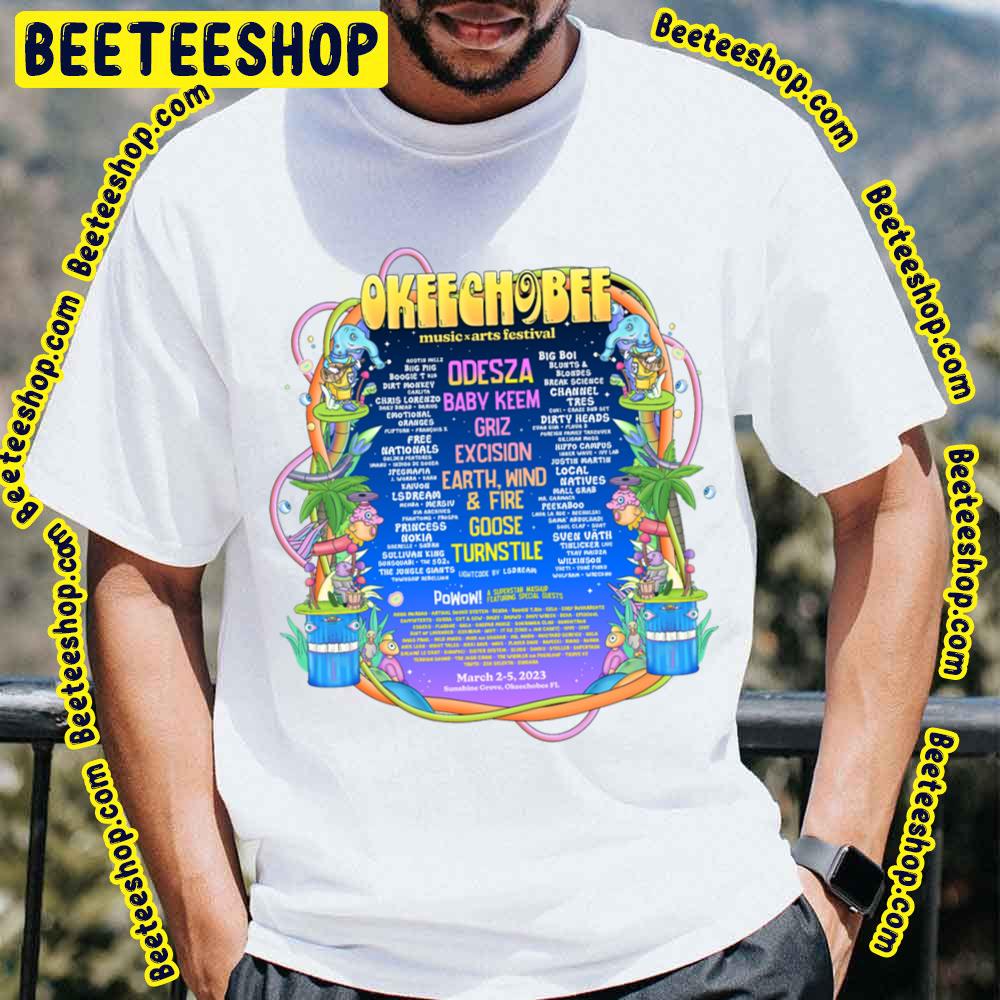 2023 Okeechobee Music Festival Trending Unisex T-Shirt 2023 Okeechobee Music Festival Trending Unisex T-Shirt