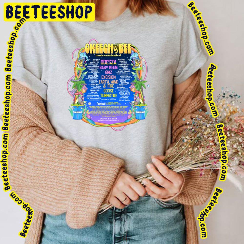 2023 Okeechobee Music Festival Trending Unisex T-Shirt 2023 Okeechobee Music Festival Trending Unisex T-Shirt