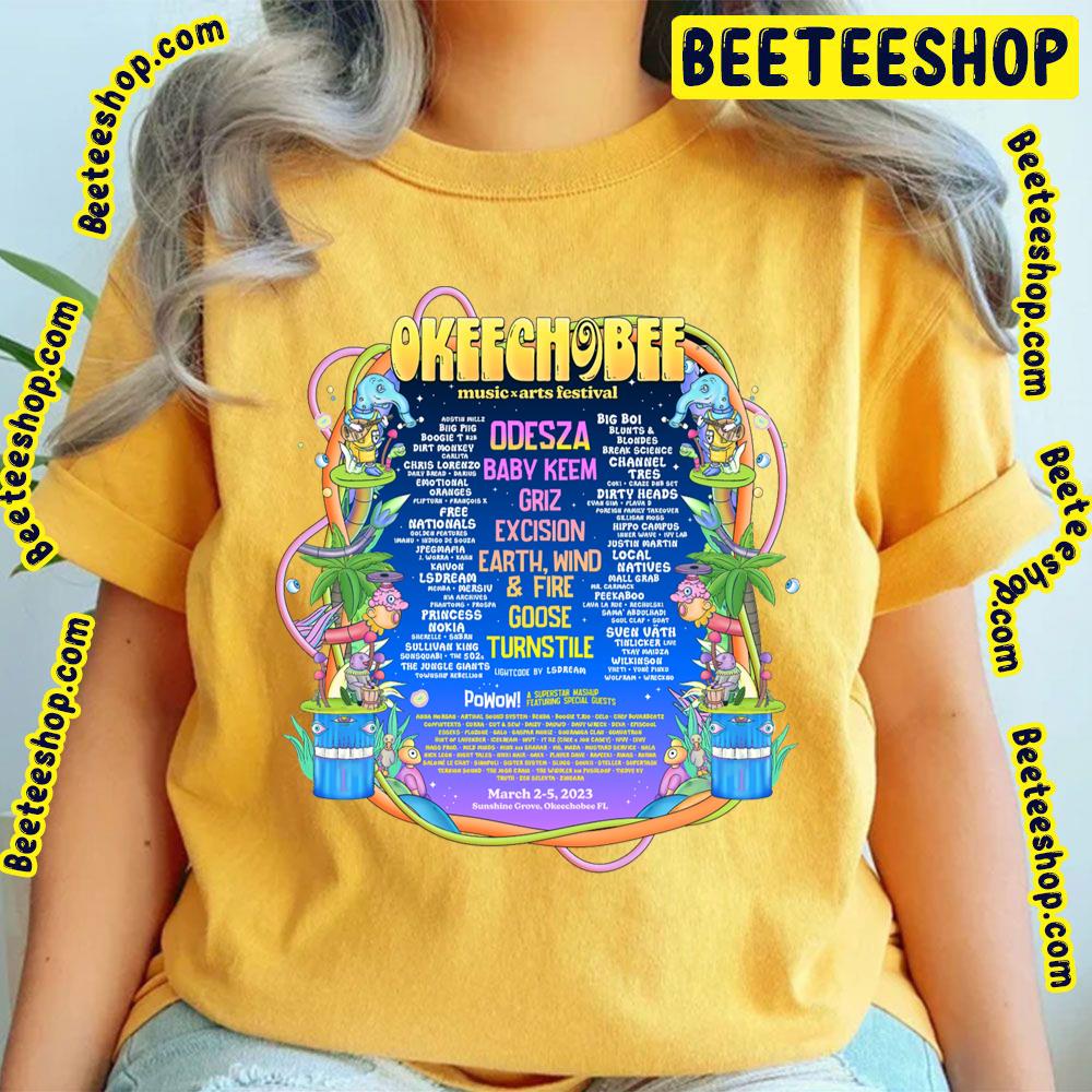 2023 Okeechobee Music Festival Trending Unisex T-Shirt 2023 Okeechobee Music Festival Trending Unisex T-Shirt