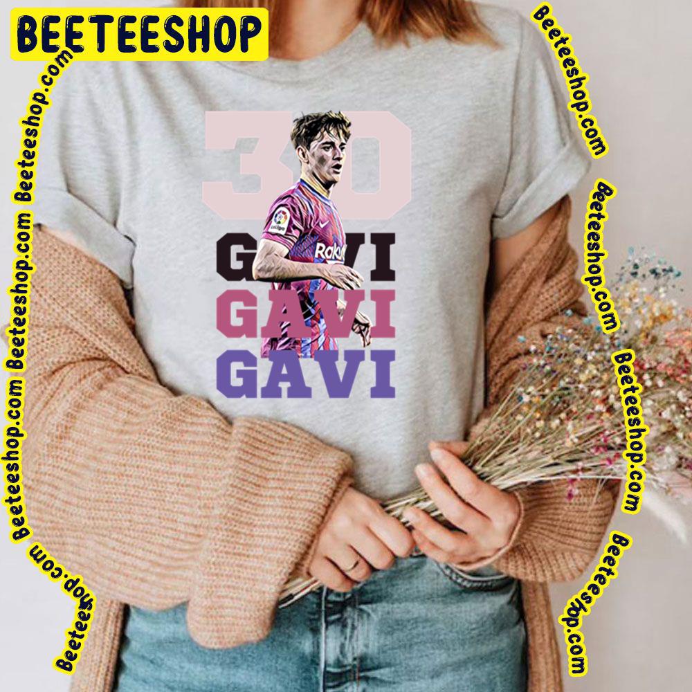 30 Gavi Football Player Artwork Trending Unisex T-Shirt 30 Gavi Football Player Artwork Trending Unisex T-Shirt