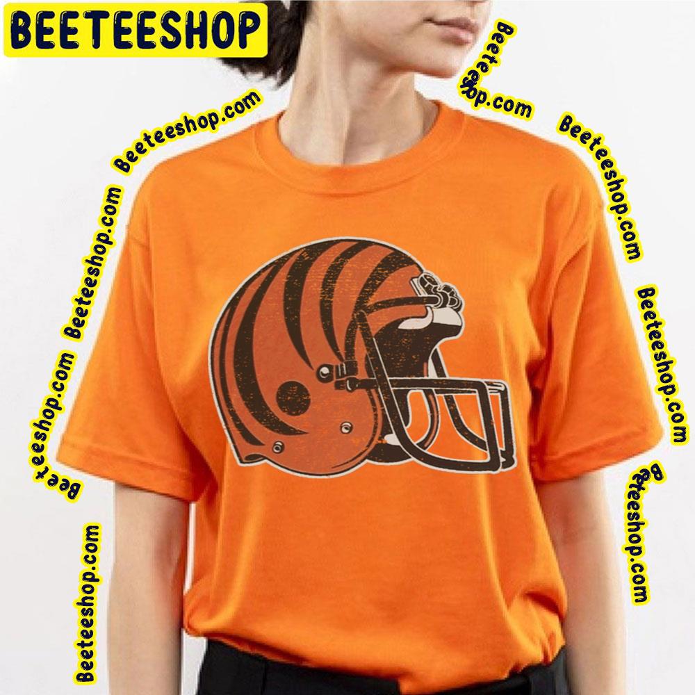 80's Bengals Helmet Retro Art Graphic Football Trending Unisex T-Shirt 80's Bengals Helmet Retro Art Graphic Football Trending Unisex T-Shirt