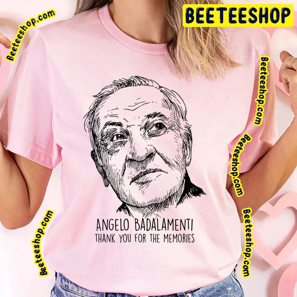 Thank You For The Memories Rip Angelo Badalamenti 1937 2022 Unisex Shirt Thank You For The Memories Rip Angelo Badalamenti 1937 2022 Unisex Shirt
