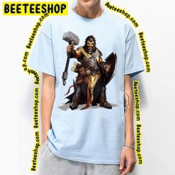 Warhammer Militant Dwarf With A Hammer And Shield Trending Unisex T-Shirt Warhammer Militant Dwarf With A Hammer And Shield Trending Unisex T-Shirt