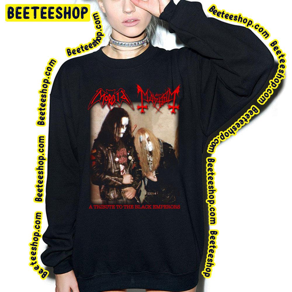A Tribute To The Black Emperors By Mayhem Morbid Old School Black Metal Trending Unisex Sweatshirt A Tribute To The Black Emperors By Mayhem Morbid Old School Black Metal Trending Unisex Sweatshirt