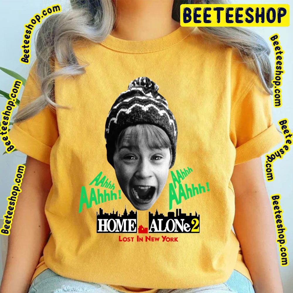 Aahhhh Home Alone Lost In New York Retro Art Trending Unisex T-Shirt Aahhhh Home Alone Lost In New York Retro Art Trending Unisex T-Shirt