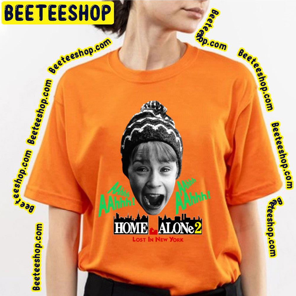 Aahhhh Home Alone Lost In New York Retro Art Trending Unisex T-Shirt Aahhhh Home Alone Lost In New York Retro Art Trending Unisex T-Shirt