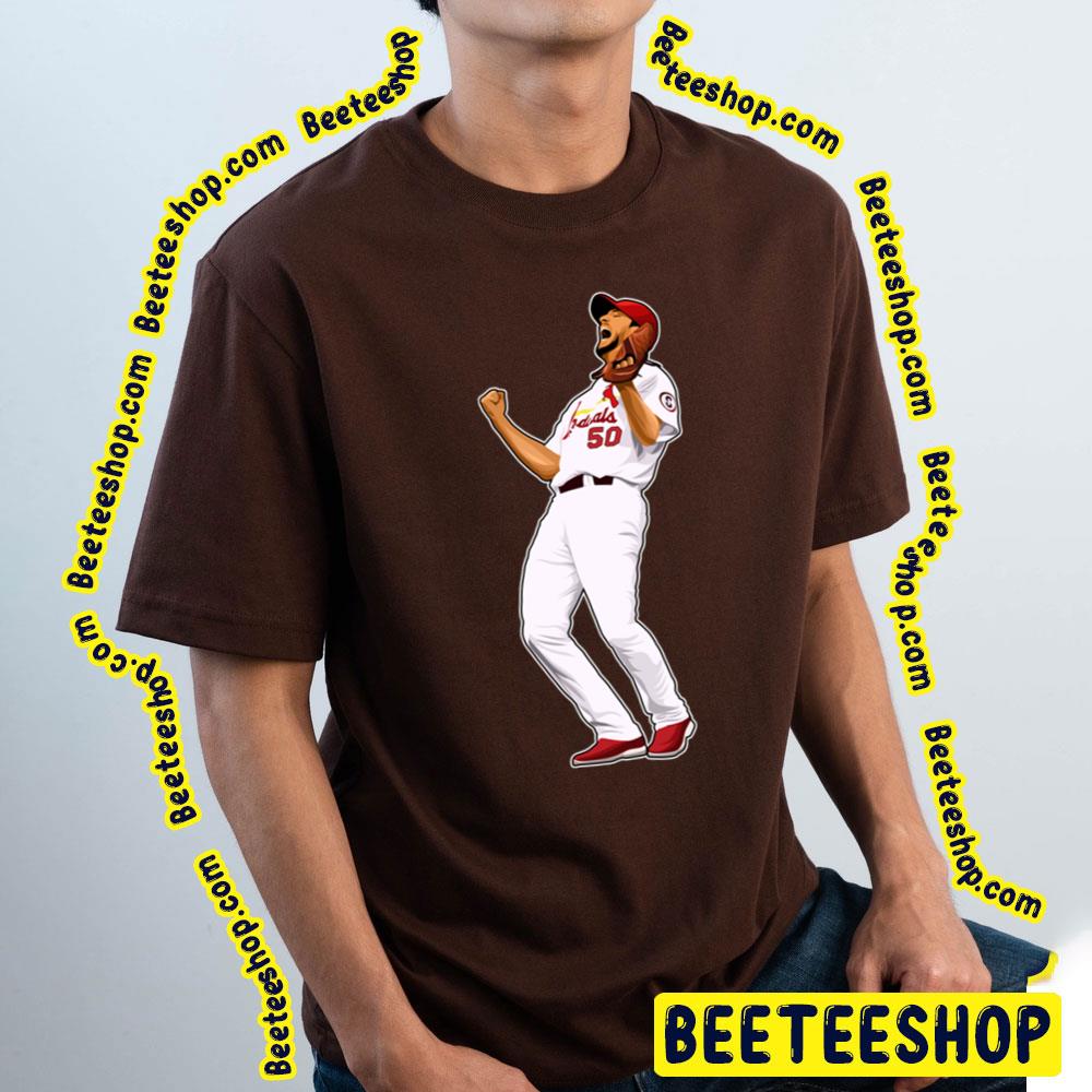 Adam Wainwright 50 Celebrates Baseball Trending Unisex T-Shirt Adam Wainwright 50 Celebrates Baseball Trending Unisex T-Shirt