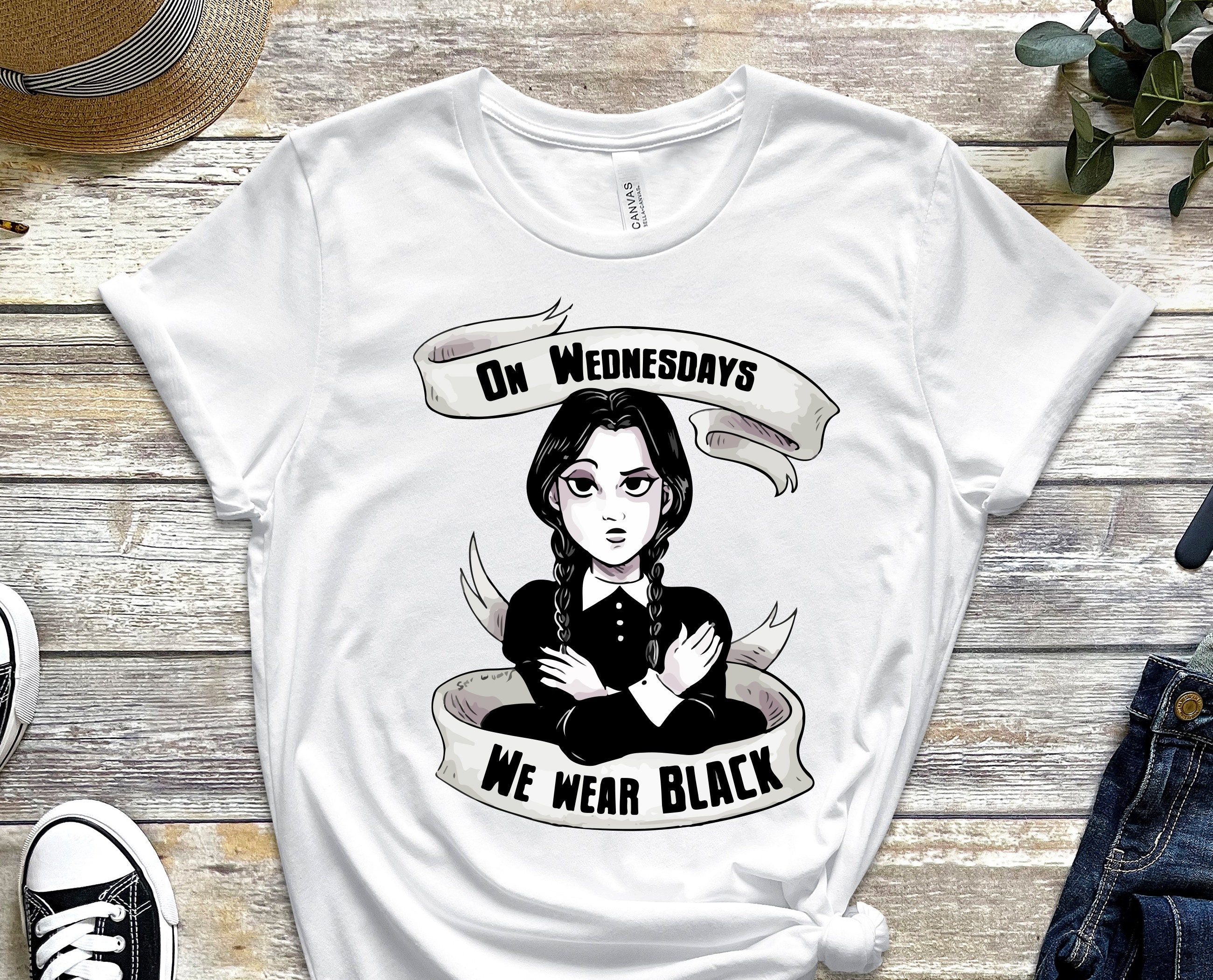 Addams Family Tv Series Jenna Ortega Wednesday The Best Day Of Week Trending Unisex Shirt