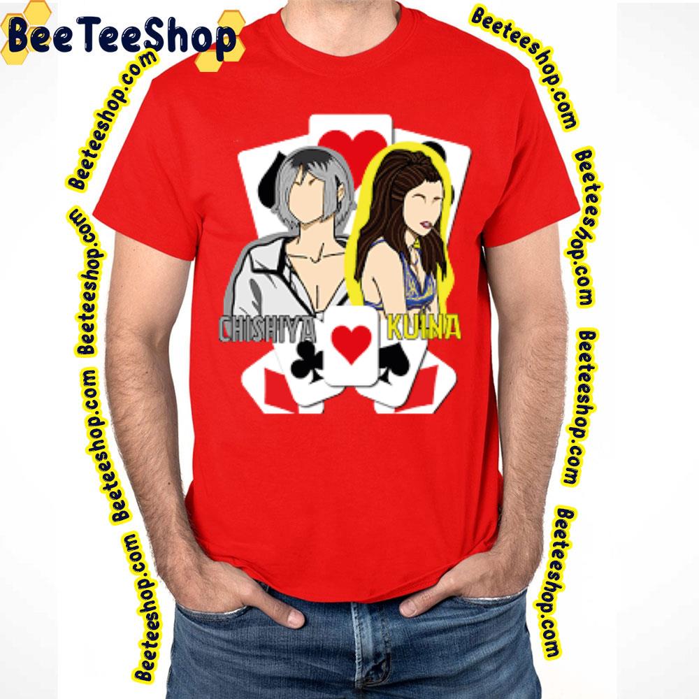 Alice In Borderland Chishiya And Kuina Trending Unisex T-Shirt Alice In Borderland Chishiya And Kuina Trending Unisex T-Shirt