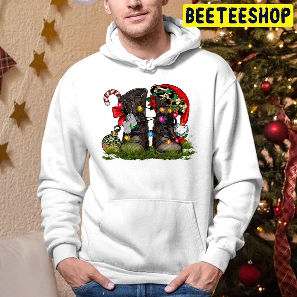 Army Veteran Christmas Trending Unisex Hoodie Army Veteran Christmas Trending Unisex Hoodie