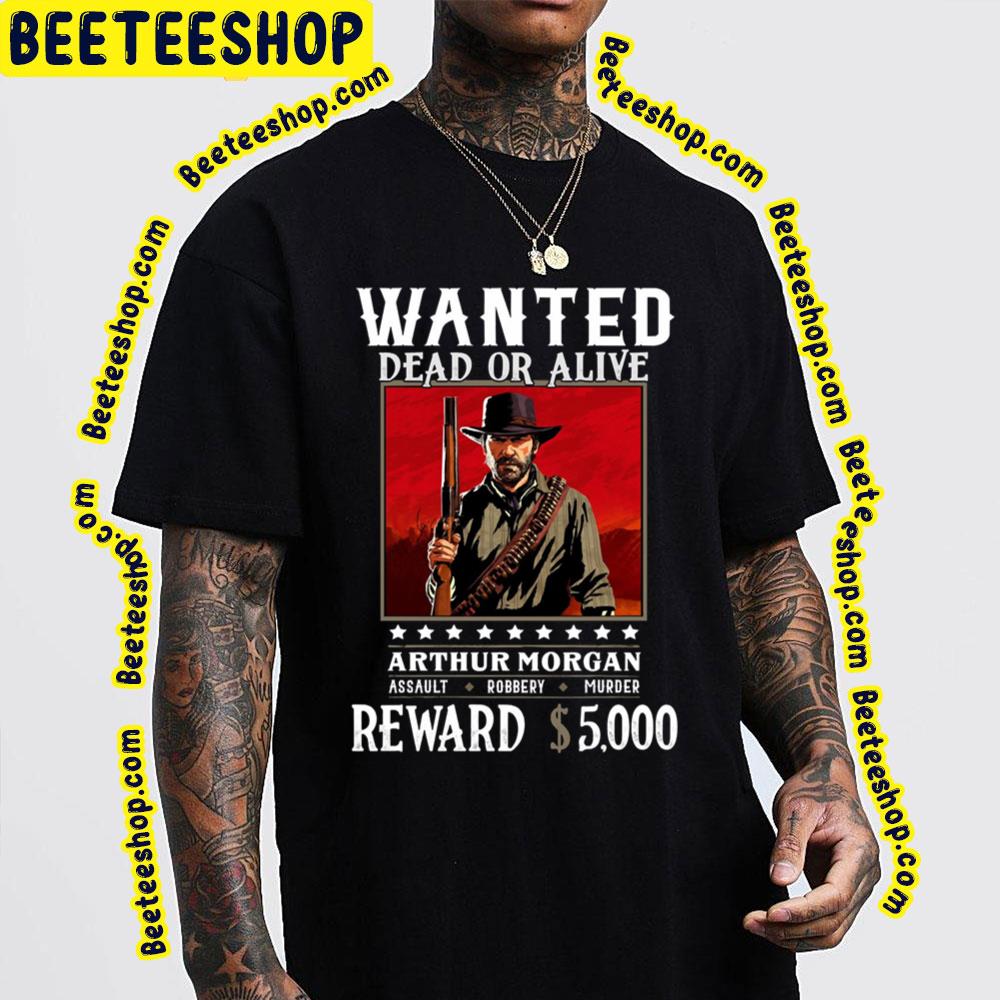 Arthur Morgan Wanted Dead Or Alive Trending Unisex Sweatshirt Arthur Morgan Wanted Dead Or Alive Trending Unisex Sweatshirt