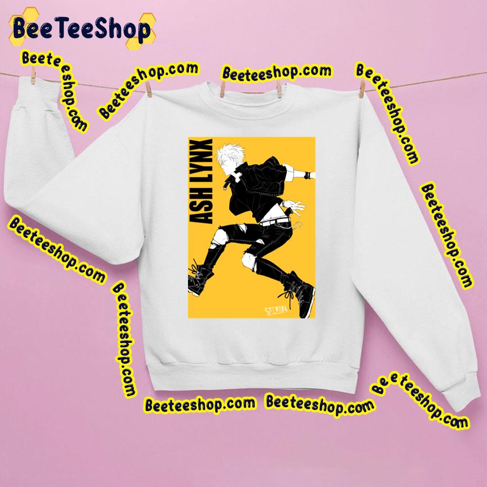 Ash Lynx Jump Banana Fish Trending Unisex Sweatshirt Ash Lynx Jump Banana Fish Trending Unisex Sweatshirt