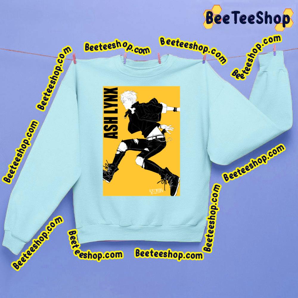 Ash Lynx Jump Banana Fish Trending Unisex Sweatshirt Ash Lynx Jump Banana Fish Trending Unisex Sweatshirt