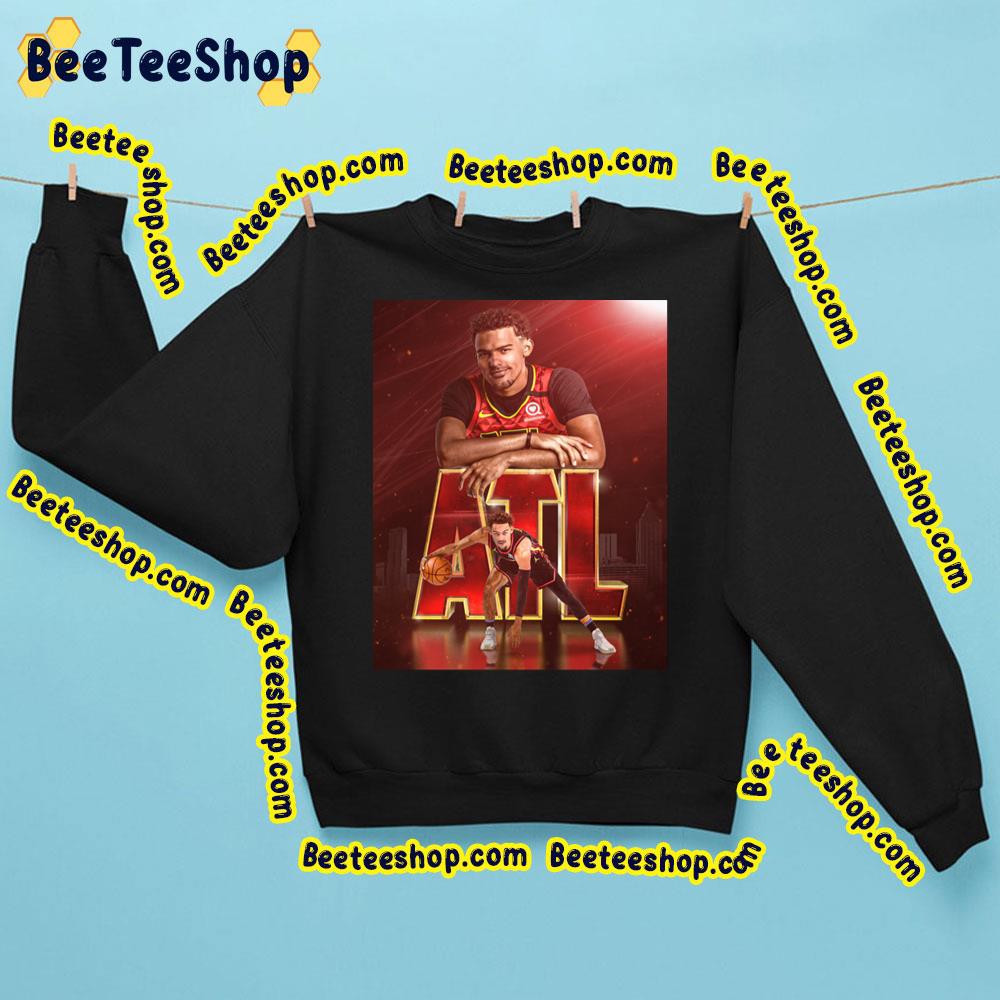 Atl Trae Young Vintage Graphic Art Basketball Trending Unisex Sweatshirt Atl Trae Young Vintage Graphic Art Basketball Trending Unisex Sweatshirt