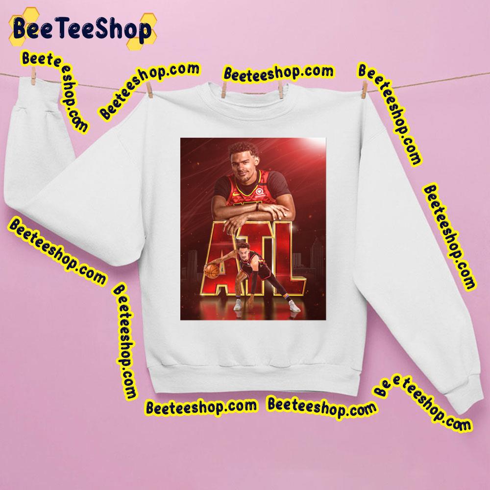 Atl Trae Young Vintage Graphic Art Basketball Trending Unisex Sweatshirt Atl Trae Young Vintage Graphic Art Basketball Trending Unisex Sweatshirt