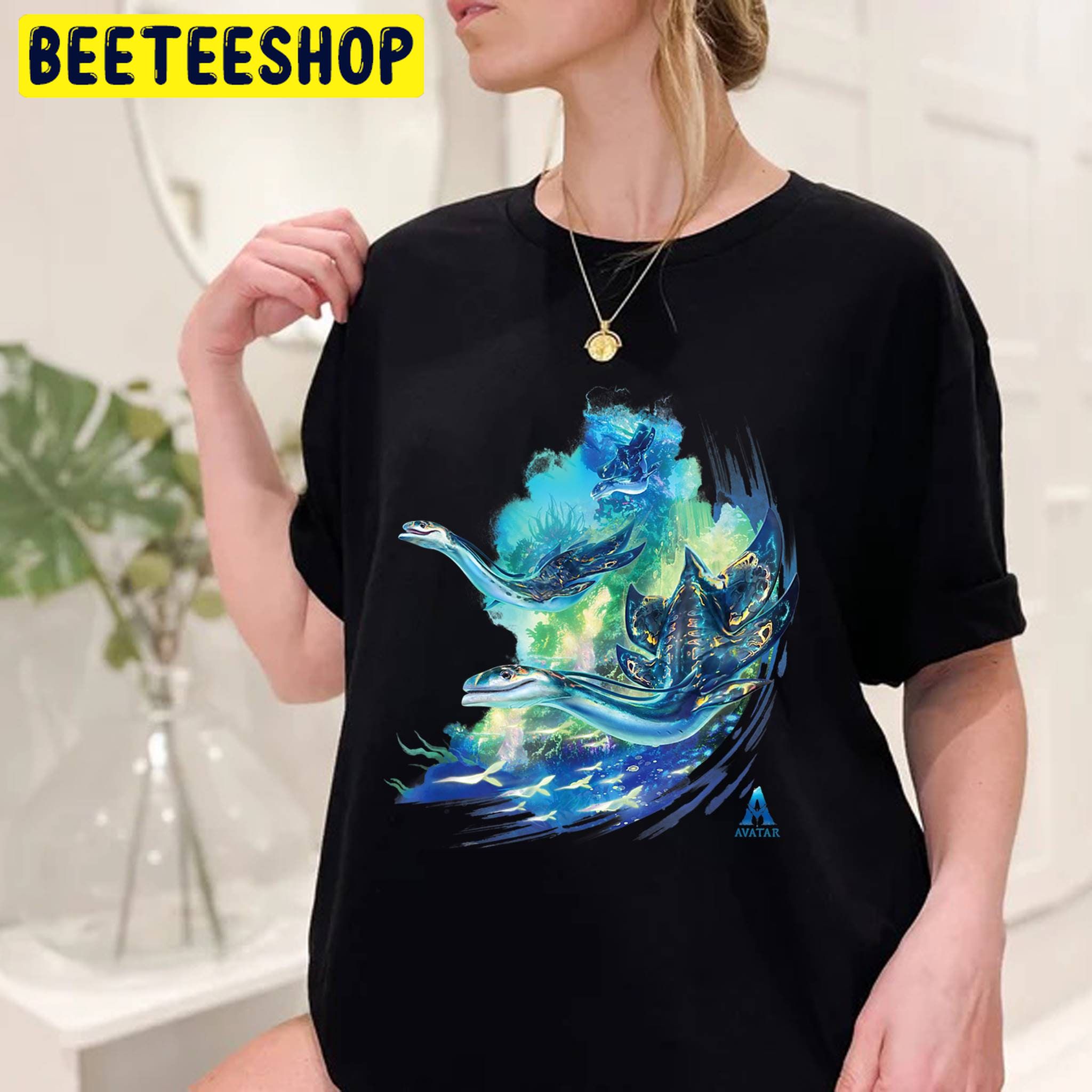 Avatar 2 The Way Of Water Avatar Pandora At Night Trending Unisex Shirt Avatar 2 The Way Of Water Avatar Pandora At Night Trending Unisex Shirt