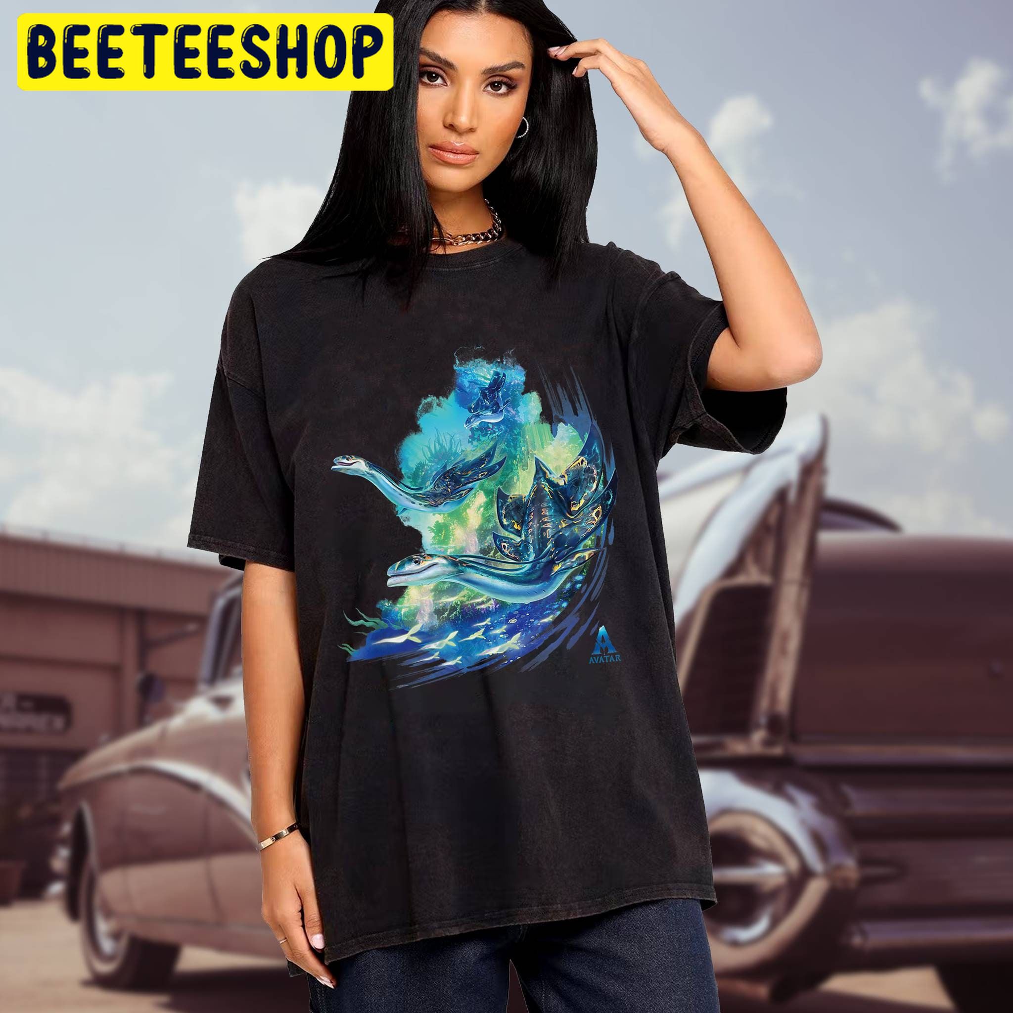Avatar 2 The Way Of Water Avatar Pandora At Night Trending Unisex Shirt Avatar 2 The Way Of Water Avatar Pandora At Night Trending Unisex Shirt
