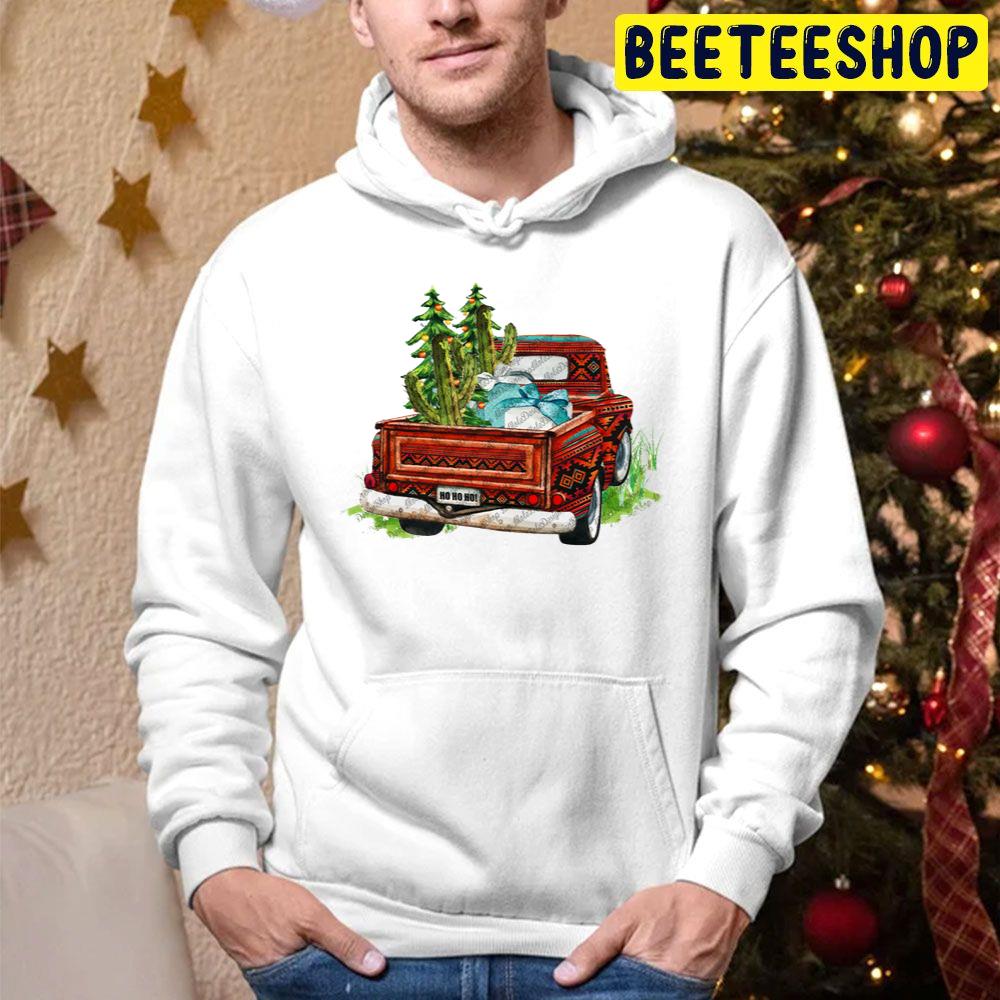 Aztec Truck Merry Country Christmas Trending Unisex Hoodie Aztec Truck Merry Country Christmas Trending Unisex Hoodie