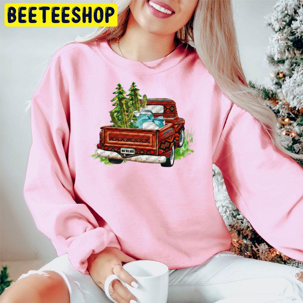 Aztec Truck Merry Country Christmas Trending Unisex Hoodie Aztec Truck Merry Country Christmas Trending Unisex Hoodie