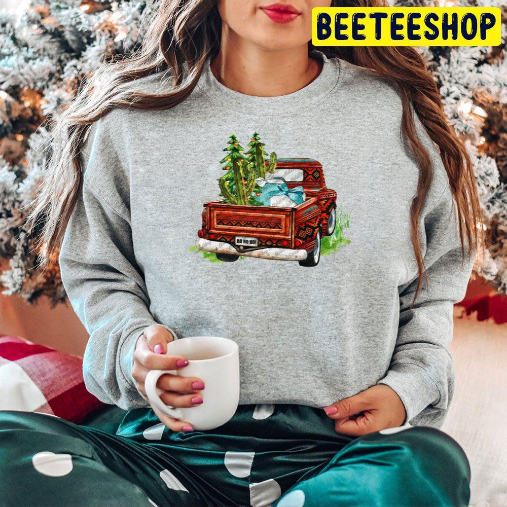 Aztec Truck Merry Country Christmas Trending Unisex Hoodie Aztec Truck Merry Country Christmas Trending Unisex Hoodie