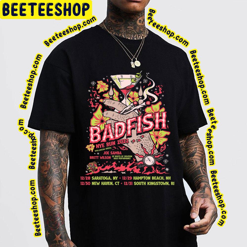 Badfish NYE Run 2022 Joe Samba Brett Wilson December Trending Unisex Sweatshirt Badfish NYE Run 2022 Joe Samba Brett Wilson December Trending Unisex Sweatshirt