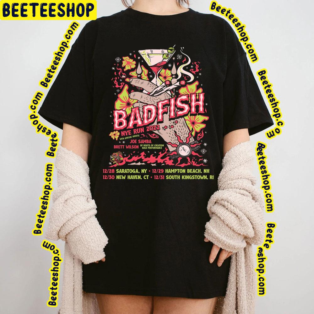 Badfish NYE Run 2022 Joe Samba Brett Wilson December Trending Unisex Sweatshirt Badfish NYE Run 2022 Joe Samba Brett Wilson December Trending Unisex Sweatshirt