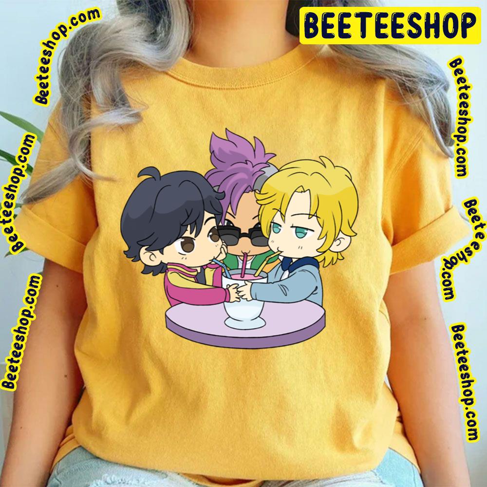 Banana Fish Ash Eiji And Shorter Trending Unisex T-Shirt Banana Fish Ash Eiji And Shorter Trending Unisex T-Shirt