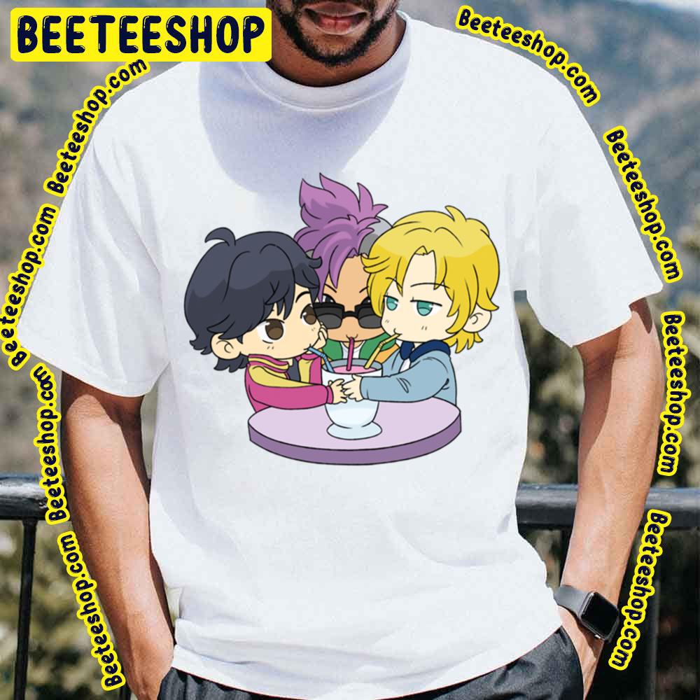 Banana Fish Ash Eiji And Shorter Trending Unisex T-Shirt Banana Fish Ash Eiji And Shorter Trending Unisex T-Shirt