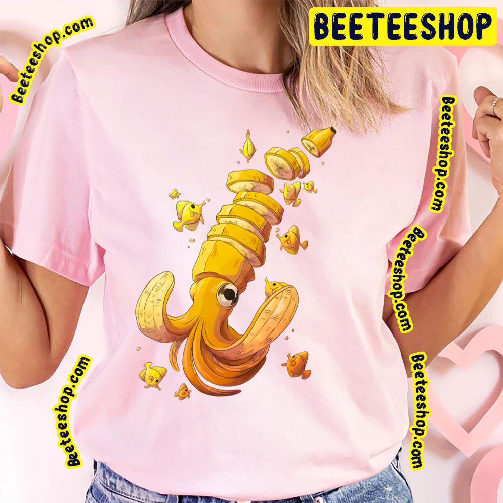 Banana Squid Trending Unisex T-Shirt Banana Squid Trending Unisex T-Shirt